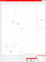 La Salle, Tx Carrier Route Wall Map